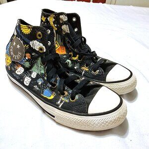 Camp Converse Chuck Taylor All Star High Top Sneakers  Size 4 - 10 inches long